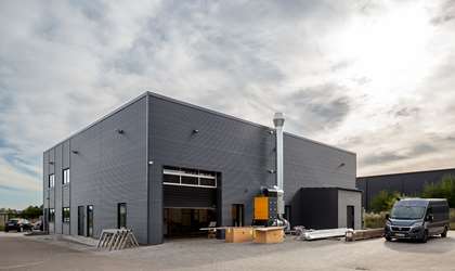 660 m2 ny montagehal og administrationsbygning til M.D. Rustfri