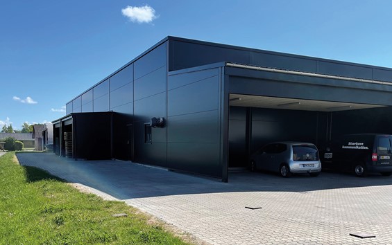 800 m2 isoleret lagerhal