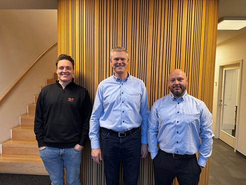 Stephan Larsen, Søren Trærup og Morten Flarup. Projektchef teamet i HPH Totalbyg A/S