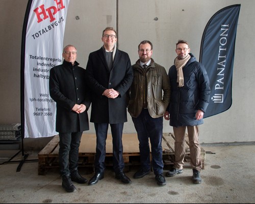 Rejsegilde på Panattoni