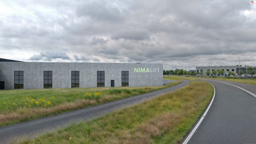 Nyt domicil med lager og showroom for Nima Lift i Billund
