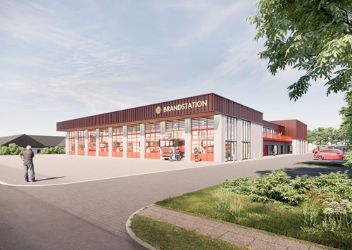 HPH Totalbyg skal opføre ny døgnbemandet brandstation i Viborg