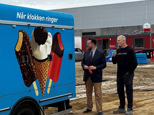 Første spadestik på 10.000 m2 logistikcenter til Biofarma